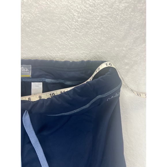 Cabelas Mens Blue Sweatpants Activewear Hiking Drawstring Pockets Size Large - Picture 3 of 9